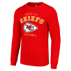 Kansas City Chiefs Starter Long Sleeve T-Shirt Red