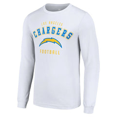 Los Angeles Chargers Starter Long Sleeve T-Shirt White