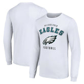 Philadelphia Eagles Starter Long Sleeve T-Shirt White