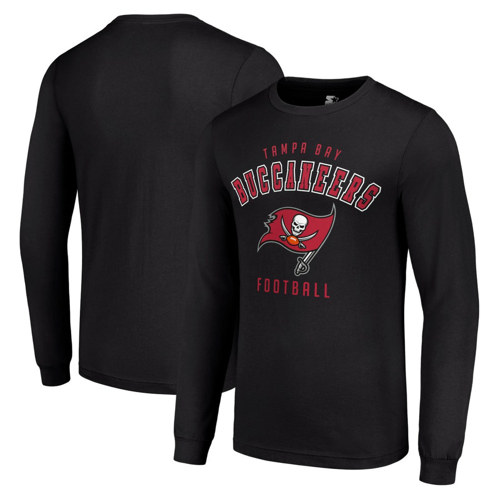 Tampa Bay Buccaneers Starter Long Sleeve T-Shirt Black