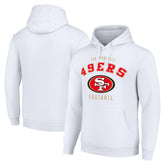 San Francisco 49ers Starter Unisex Logo Pullover Hoodie White
