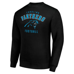 Carolina Panthers Starter Team Logo Pullover Sweatshirt Black
