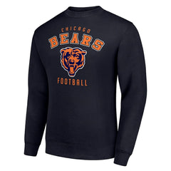 Chicago Bears Starter Team Logo Pullover Sweatshirt Navy