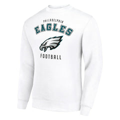 Philadelphia Eagles Starter Team Logo Pullover Sweatshirt White