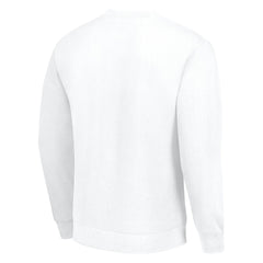 Detroit Lions Starter Team Mesh Print Graphic Pullover Sweatshirt White