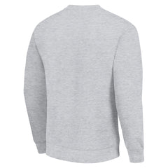 Green Bay Packers Starter Team Mesh Print Graphic Pullover Sweatshirt Heather Gray