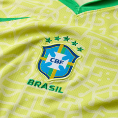 Brazil National Team Women's 2024 Home Stadium Replica Jersey – Yellow - Nike cheap