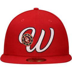 Washington Nationals New Era Duo Logo 2.0 59FIFTY Fitted Hat - Red - New Era Online