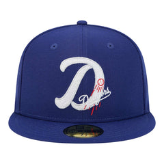 Los Angeles Dodgers New Era Duo Logo 2.0 59FIFTY Fitted Hat - Royal - New Era on Sale