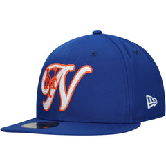 New York Mets New Era Duo Logo 2.0 59FIFTY Fitted Hat - Royal - New Era Discount