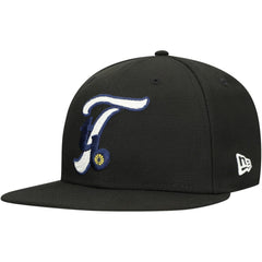 Tampa Bay Rays New Era Duo Logo 2.0 59FIFTY Fitted Hat - Black - New Era Discount