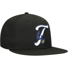 Tampa Bay Rays New Era Duo Logo 2.0 59FIFTY Fitted Hat - Black - New Era Discount
