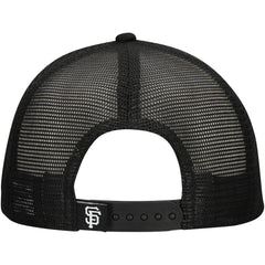 San Francisco Giants New Era Retro Bold A-Frame Trucker 9FORTY Adjustable Hat - Black - New Era Online