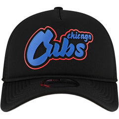 Chicago Cubs New Era Retro Bold A-Frame Trucker 9FORTY Adjustable Hat - Black - New Era Online