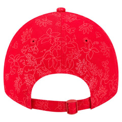 Washington Nationals New Era Women's Tonal Floral 9TWENTY Adjustable Hat - Red - New Era Sale