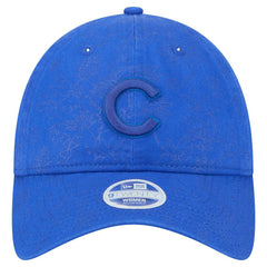 Chicago Cubs New Era Women's Tonal Floral 9TWENTY Adjustable Hat - Royal - New Era Discount