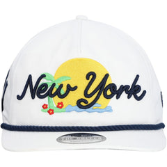 New York Yankees New Era Paradise Golfer Adjustable Hat - White - New Era Sale