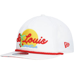 St. Louis Cardinals New Era Paradise Golfer Adjustable Hat - White - New Era Discount