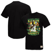 Kevin Garnett Boston Celtics Collage T-Shirt Black | Mitchell & Ness for sale
