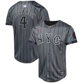 Francisco Alvarez New York Mets Nike Youth 2024 City Connect Limited Player Jersey - Graphite - Nike on Sale