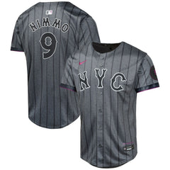 Brandon Nimmo New York Mets Nike Youth 2024 City Connect Limited Player Jersey - Graphite - Nike on Sale