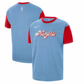 Memphis Grizzlies 2024/25 City Edition Courtside Color Block T-Shirt Light Blue | Nike Near Me