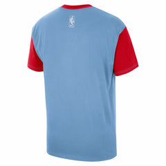 Memphis Grizzlies 2024/25 City Edition Courtside Color Block T-Shirt Light Blue | Nike Near Me