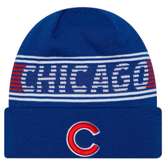 Chicago Cubs New Era Authentic Collection Cuffed Knit Hat - Royal - New Era Discount