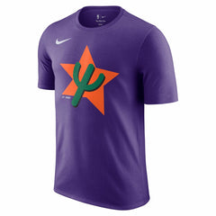 Phoenix Suns 2024/25 City Edition Essential Logo T-Shirt Purple | Nike Lifestyle