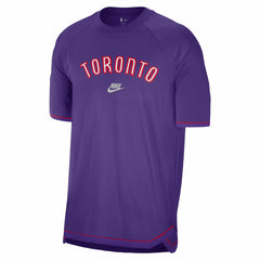 Toronto Raptors 2024/25 Classic Edition Pregame Shooting T-Shirt Purple | Nike US