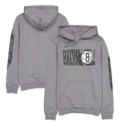 Brooklyn Nets Tip-Off Collection Pullover Hoodie Charcoal | New Era Near Me