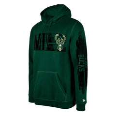 Milwaukee Bucks Tip-Off Collection Pullover Hoodie Hunter Green | New Era Near Me