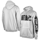 Utah Jazz Tip-Off Collection Pullover Hoodie White | New Era