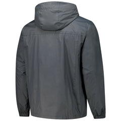 Green Bay Packers Dunbrooke Tropic Waterproof Packable Full-Zip Hoodie Jacket Graphite