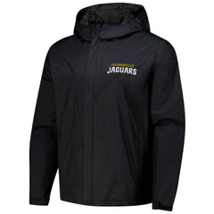 Jacksonville Jaguars Dunbrooke Tropic Waterproof Packable Full-Zip Hoodie Jacket Black