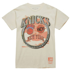New York Knicks Hardwood Classics Vintage Soul Crown Jewels T-Shirt Tan | Mitchell & Ness Near Me