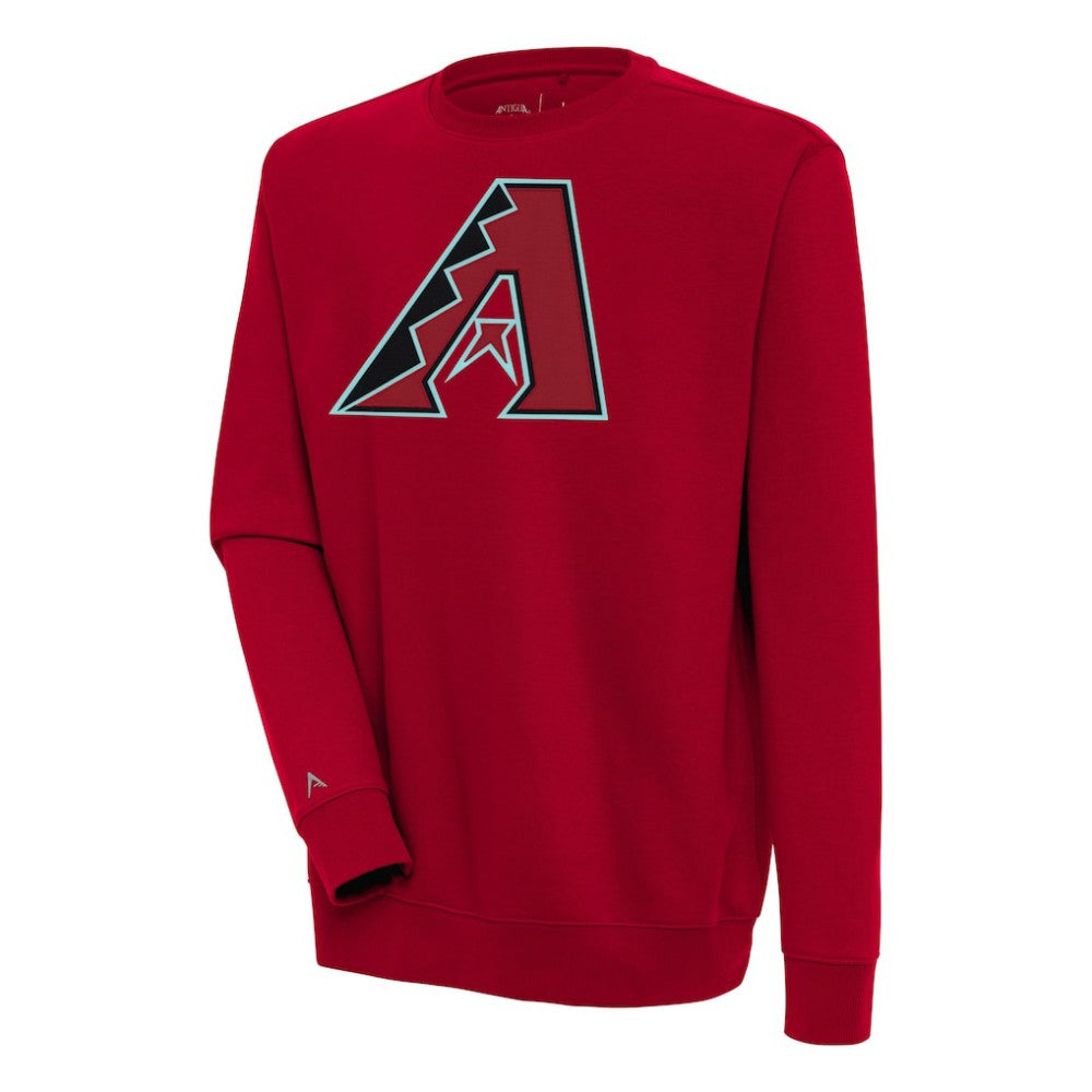 Arizona Diamondbacks Antigua Victory Pullover Sweatshirt - Red - MLB Lifestyle