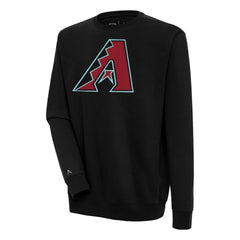 Arizona Diamondbacks Antigua Victory Pullover Sweatshirt - Black - MLB Sale