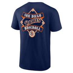 San Diego Padres Cooperstown Collection Field Play T-Shirt - Navy - MLB Discount