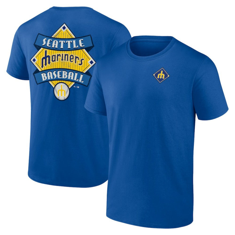 Seattle Mariners Cooperstown Collection Field Play T-Shirt - Royal - MLB Sale