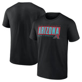 Arizona Diamondbacks Blocked Out T-Shirt - Black - MLB on Sale
