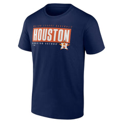 Houston Astros Blocked Out T-Shirt - Navy - MLB on Sale