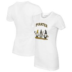 Pittsburgh Pirates Tiny Turnip Women's Gnomes T-Shirt - White - MLB Online