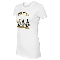 Pittsburgh Pirates Tiny Turnip Women's Gnomes T-Shirt - White - MLB Online