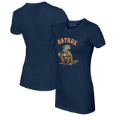 Houston Astros Tiny Turnip Women's Triceratops T-Shirt - Navy - MLB on Sale