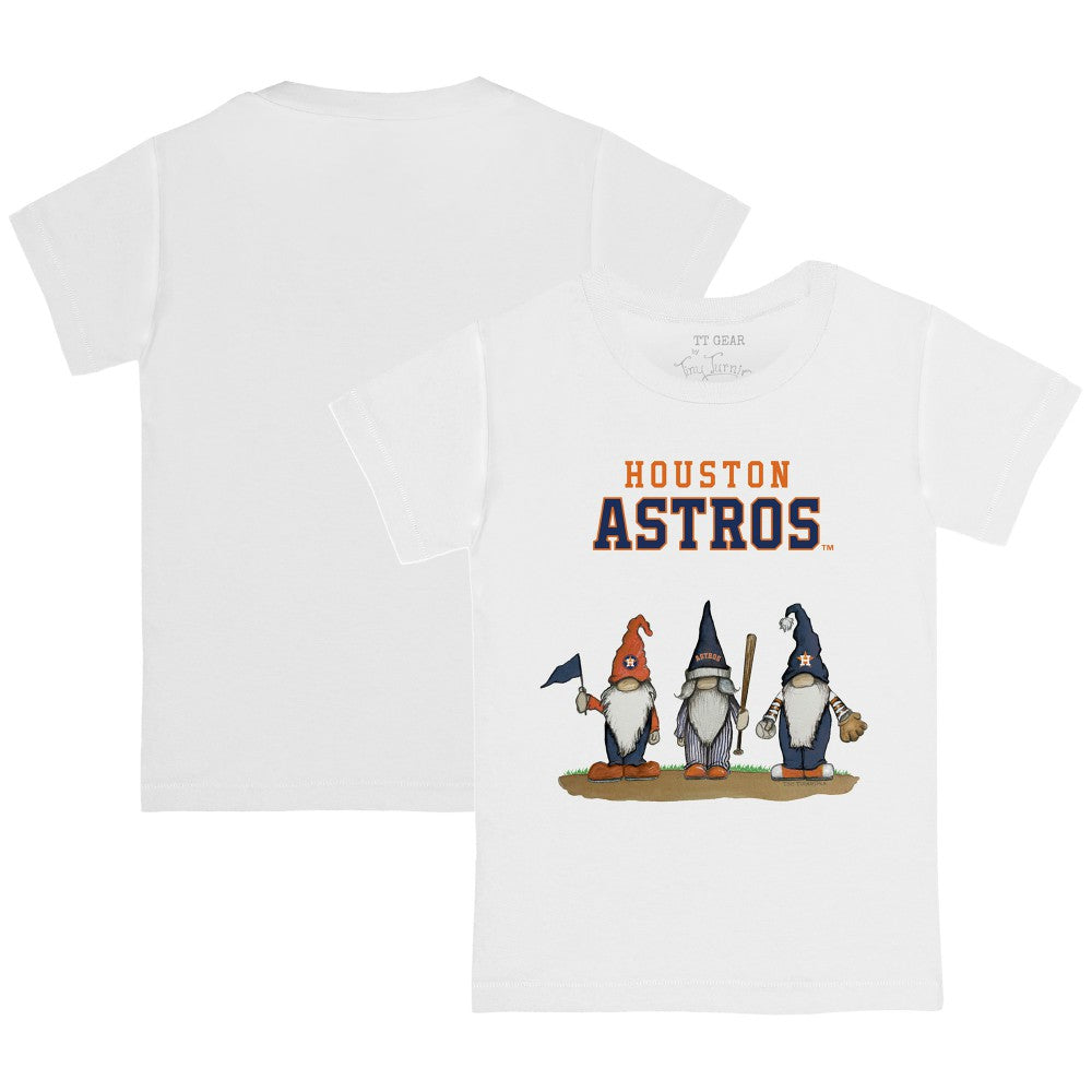 Houston Astros Tiny Turnip Youth Gnomes T-Shirt - White - MLB Discount