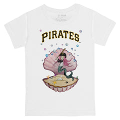 Pittsburgh Pirates Tiny Turnip Youth Mermaid T-Shirt - White - MLB Online