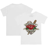 Houston Astros Tiny Turnip Youth American Traditional Rose T-Shirt - White - MLB on Sale