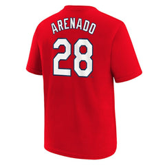 Nolan Arenado St. Louis Cardinals Nike Youth 2024 City Connect Name & Number T-Shirt - Red - Nike Lifestyle