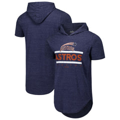 Houston Astros Majestic Threads Tri-Blend Hoodie T-Shirt - Navy - MLB Online